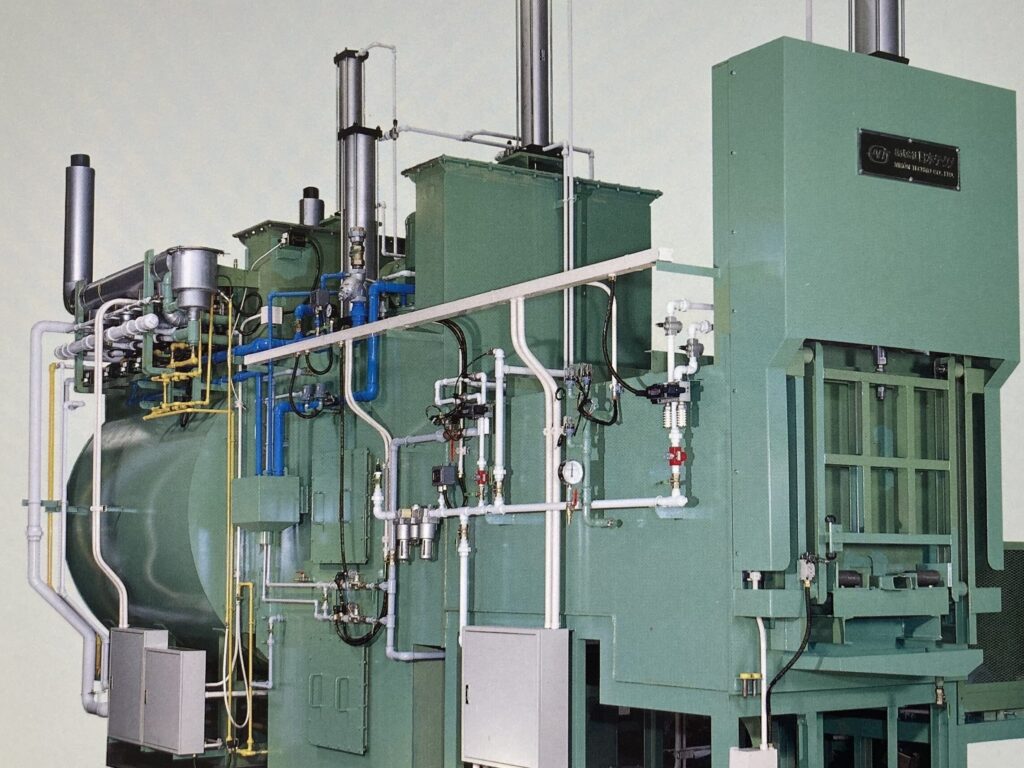 建機メーカー様向け バッチ型ガス窒化炉