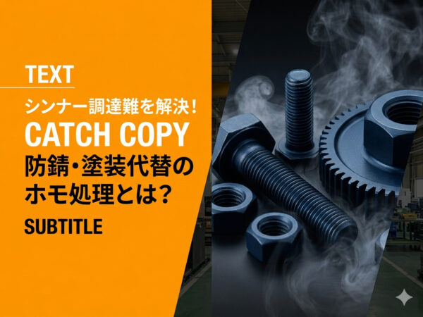 ホモ処理とは？防錆・塗装代替としての効果と適用事例を解説！ | 熱処理技術ナビ