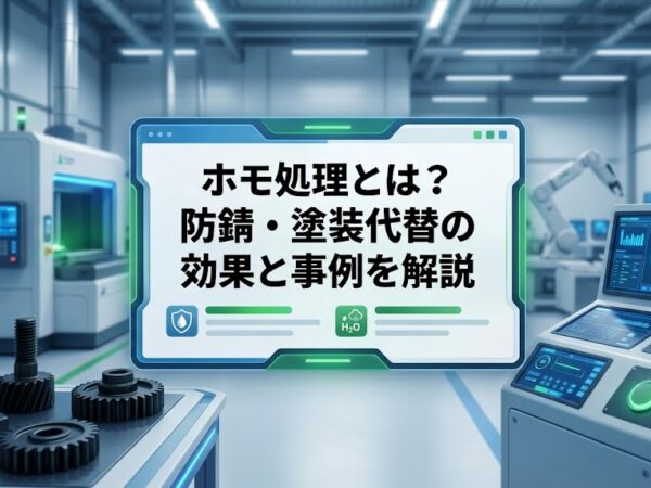 ホモ処理とは？防錆・塗装代替としての効果と適用事例を解説！ | 熱処理技術ナビ