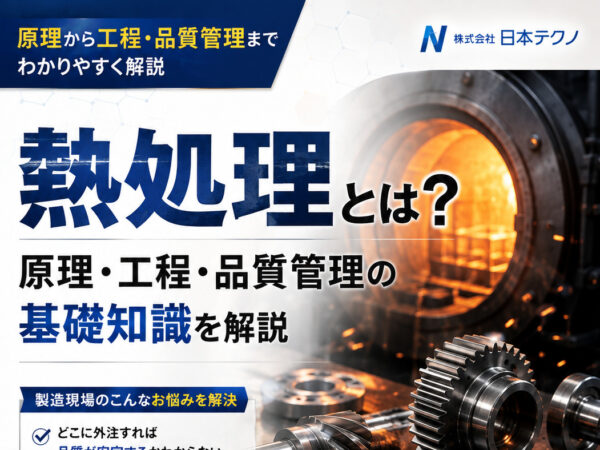 熱処理とは？原理・工程・品質管理の基礎知識を解説 | 熱処理技術ナビ